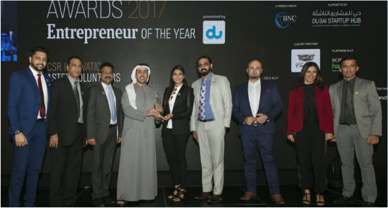 csr innovation entrepreneur of the year dubia uae